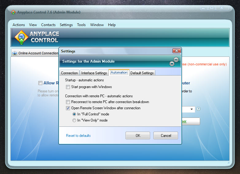 anyplace control software free download