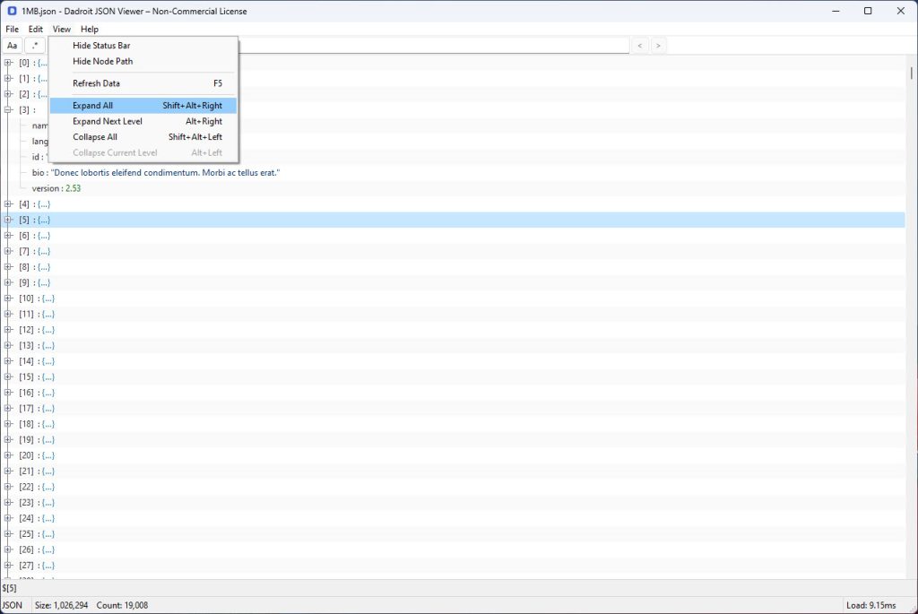 Dadroit JSON Viewer screenshot 4