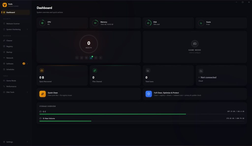 Kudu screenshot 1