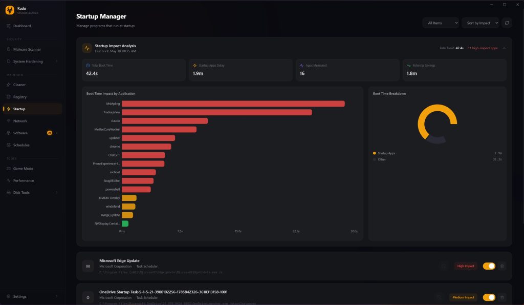 Kudu screenshot 4