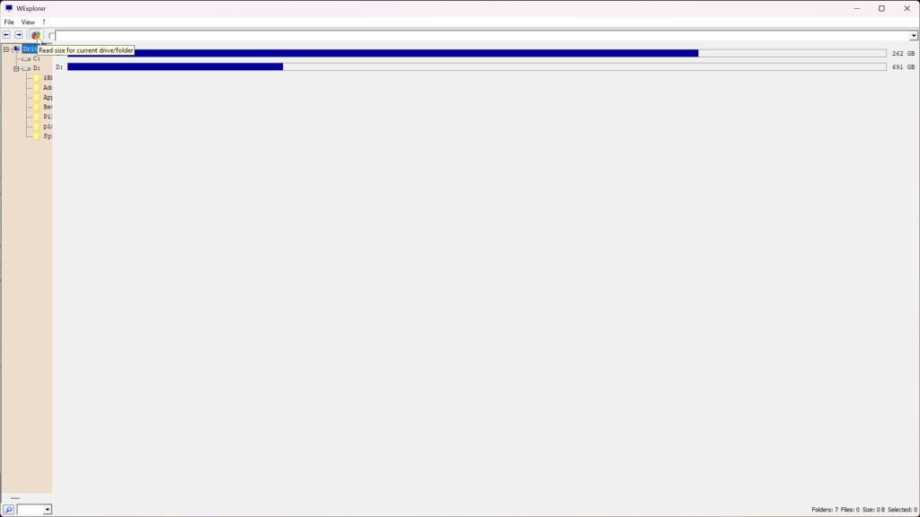 WExplorer screenshot 3