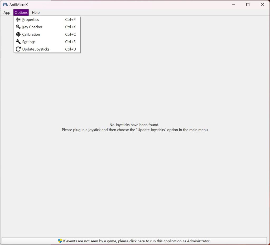 AntiMicroX screenshot 1