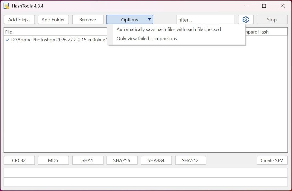 HashTools screenshot 3