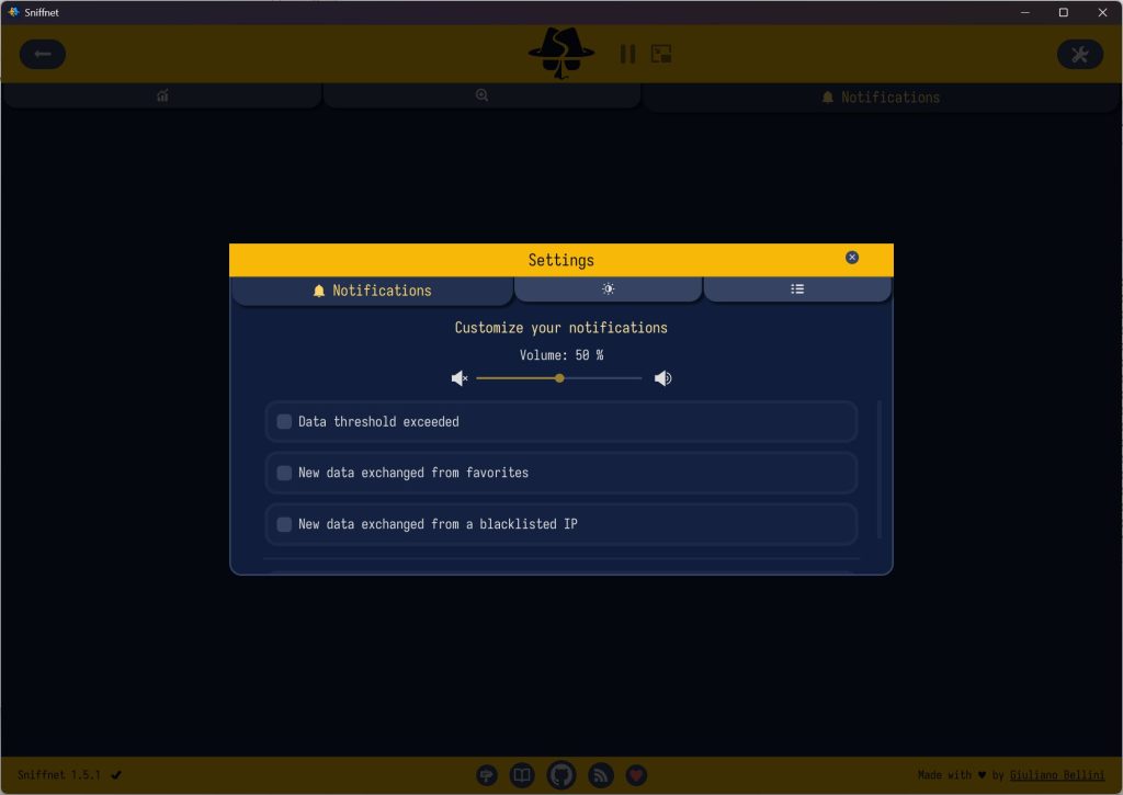 Sniffnet screenshot 3
