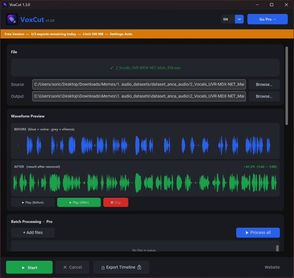 VoxCut screenshot 1