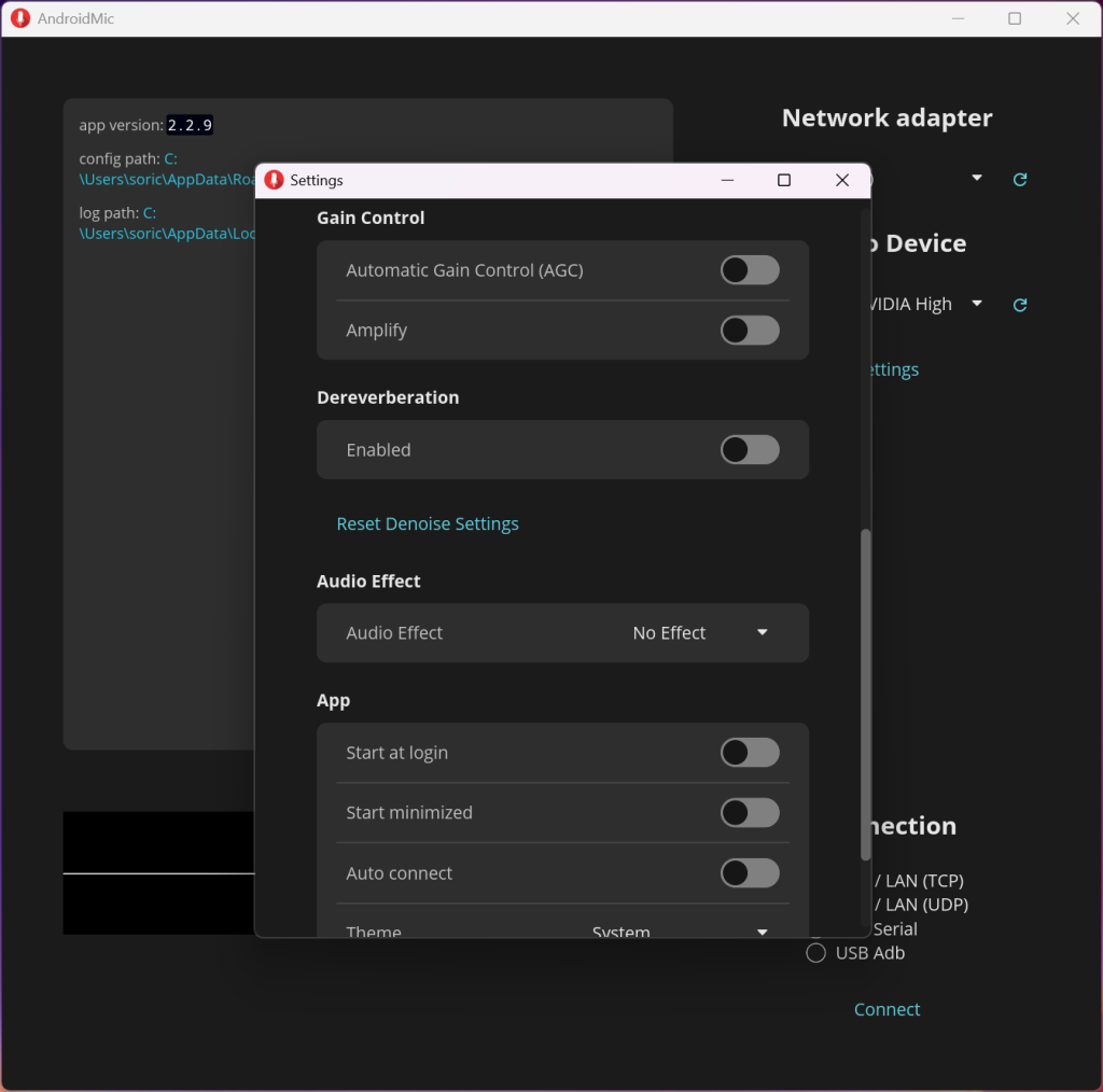 AndroidMic screenshot 3