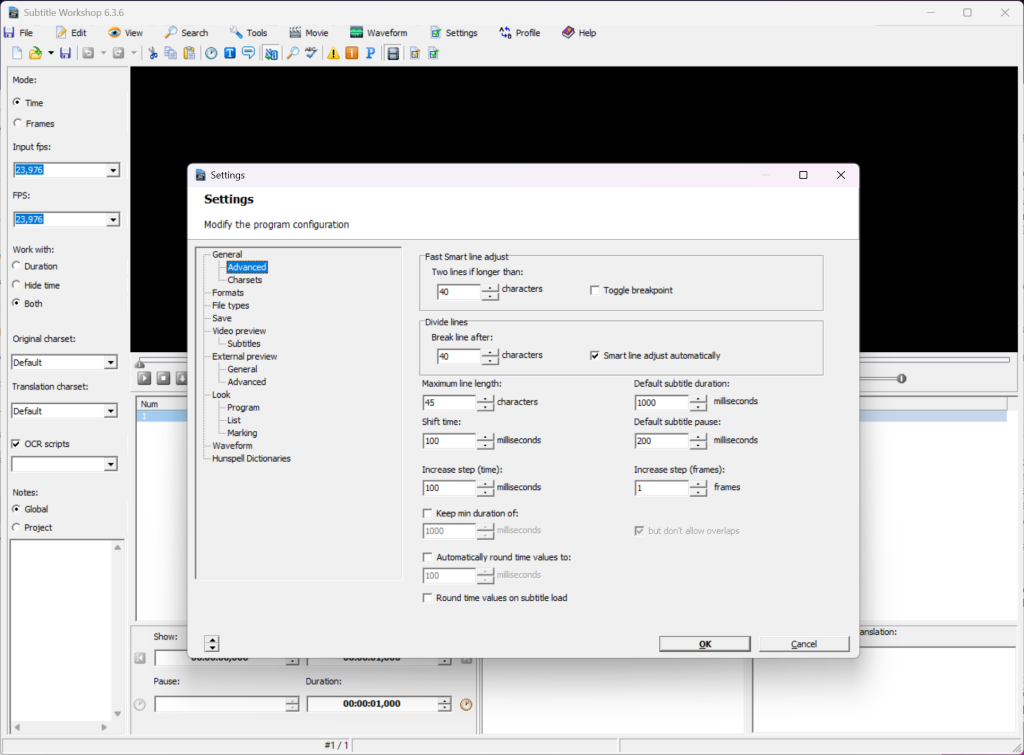 Subtitle Workshop screenshot 4