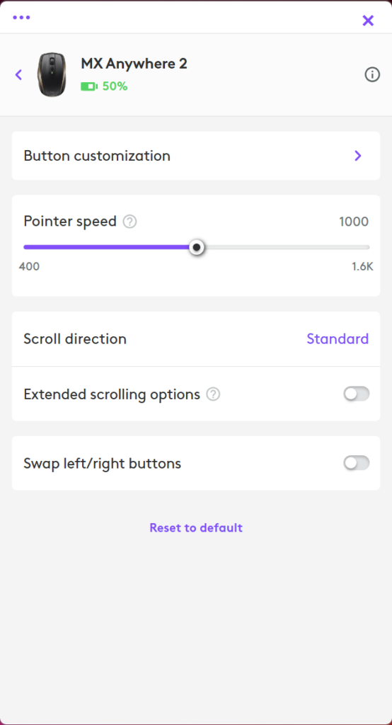 Logi Tune screenshot 2